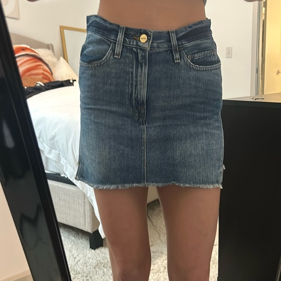 Frame Denim Mini Skirt Size 25 - Picture 2 of 7